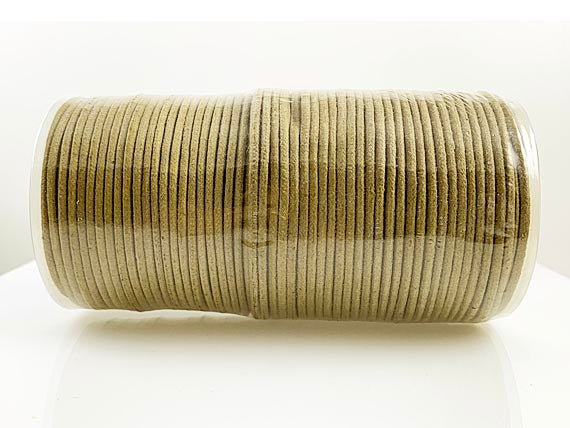 Waxed Cotton Cord 2mm Round 100 Meter or 328 feet
