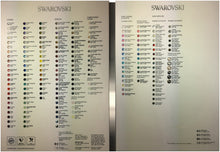 Load image into Gallery viewer, Swarovski Create Your Style Flat Backs Color Chart - BeadPrism