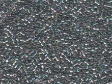 Load image into Gallery viewer, Pack of 50 gram TRANSP GREY IRIS  Miyuki Delicas 11/0 Seed Beads Wholesale - BeadPrism