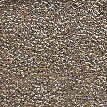 Load image into Gallery viewer, Pack of 50 gram GALVANIZED SILVER Duracoat Miyuki Delica Seed Beads 11/0