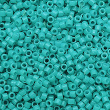 Load image into Gallery viewer, Pack of 50 gram OPAQUE UNDERWATER BLUE Duracoat Miyuki Delica Seed Beads 11/0