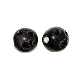20pcs 14mm Bowling Ball Sport Beads - Hand Painted DSBow - BeadPrism