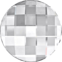 Load image into Gallery viewer, 2  Crystal (Foiled) - 20mm Round 2035 Chessboard  Swarovski Glue On Flat Backs - BeadPrism
