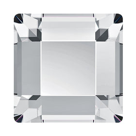 1440  Crystal  - 2400   3mm Square  Swarovski   Glue On Flat Backs - BeadPrism