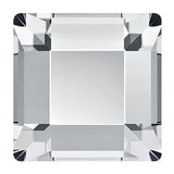 720  Crystal  - 2400   4mm Square  Swarovski   Glue On Flat Backs