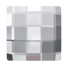6  Crystal  - 12mm 2493 Chessboard  Swarovski Glue On Flat Backs - BeadPrism
