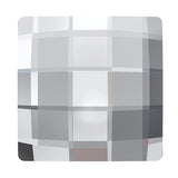 6  Crystal  - 12mm 2493 Chessboard  Swarovski Glue On Flat Backs