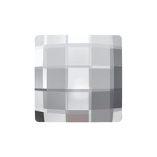 Load image into Gallery viewer, 12  Crystal  - 8mm 2493 Chessboard  Swarovski Glue On Flat Backs - BeadPrism