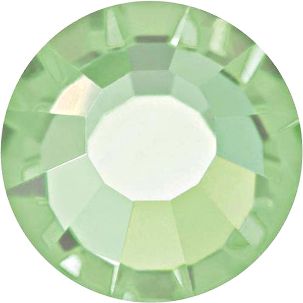 1440  Chrysolite Opal - 2058 Swarovski Enhanced  SS9 Glue On Flat Backs - BeadPrism