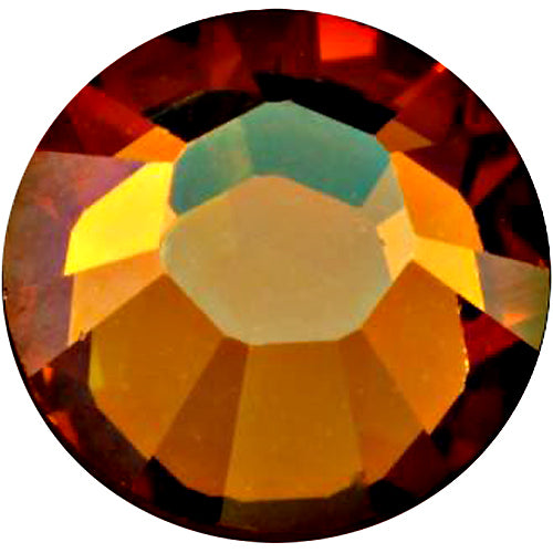 1440  Crystal Copper - 2028 Swarovski SS16 Hotfix Flat Backs - BeadPrism
