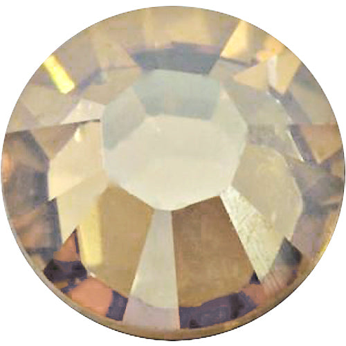 Swarovski 2088 Foiled Flatbacks SS30 Crystal Golden Shadow No Hotfix Rhinestones, Choose Quantity - BeadPrism