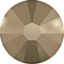 Swarovski 2058 Foiled Flatbacks SS9 Crystal Metallic Light Gold No Hotfix Rhinestone Choose Quantity - BeadPrism