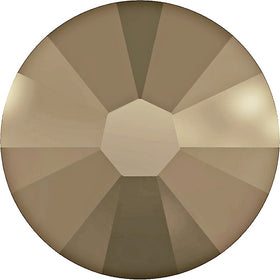 1440  Crystal Metallic Light Gold - 2058 Swarovski Enhanced  SS12 Foiled - BeadPrism