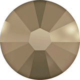 1440  Crystal Metallic Light Gold - 2058 Swarovski SS16 Glue On Flat Backs