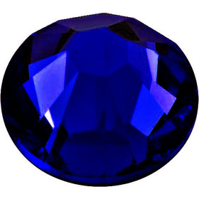 Swarovski 2058 Foiled Flatbacks SS12 Cobalt No Hotfix Rhinestones, Choose Quantity - BeadPrism