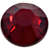 Swarovski 2028 Foiled Flatbacks SS9 Dark Siam No Hotfix Rhinestones, Choose Quantity