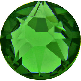 Swarovski 2058 Foiled Flatbacks SS9 Fern Green No Hotfix Rhinestones, Choose Quantity - BeadPrism