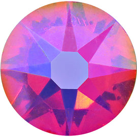 Swarovski 2028 Foiled Flatbacks SS20 Fire Opal AB No Hotfix Rhinestones, Choose Quantity - BeadPrism