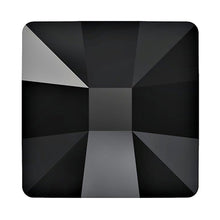 Load image into Gallery viewer, 144  Jet - 10mm 2483 Mosaic  Swarovski Flatback Glue On Flat Backs - BeadPrism