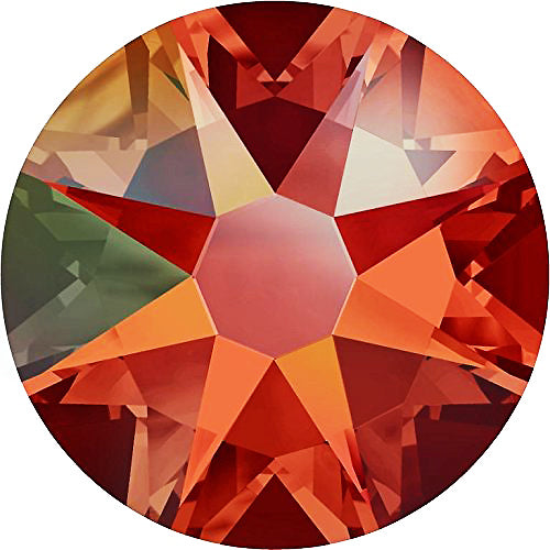 1440  Hyacinth Shimmer - 2088 Swarovski SS12 Glue On Flat Backs - BeadPrism