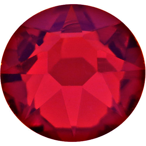 1440  Indian Siam - 2028 Swarovski SS7 Glue On Flat Backs - BeadPrism
