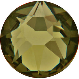 144  Khaki -  2028 Swarovski SS40 Glue On Flat Backs - BeadPrism