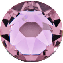 Load image into Gallery viewer, Swarovski 2028 Hotfix Flatbacks SS34 Light Amethyst Rhinestones, Choose Quantity - BeadPrism