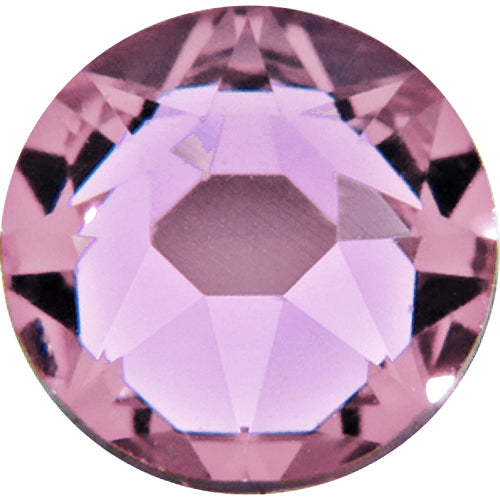 1440  Light Amethyst - 2028 Swarovski SS10 Glue On Flat Backs - BeadPrism