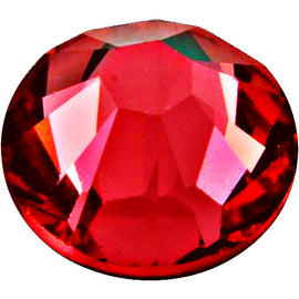 Swarovski 2058 Foiled Flatbacks SS9 Light Siam No Hotfix Rhinestones, Choose Quantity - BeadPrism