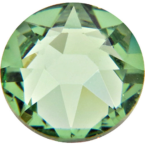 Swarovski 2038 Hotfix Flatbacks SS10 Peridot Rhinestones, Choose Quantity - BeadPrism