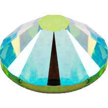 Load image into Gallery viewer, Swarovski 2058 Foiled Flatbacks SS30 Peridot AB No Hotfix Rhinestones, Choose Quantity - BeadPrism