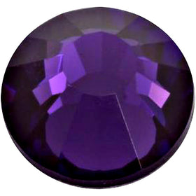 1440  Purple Velvet - 2028 Swarovski SS10 Hotfix Flat Backs - BeadPrism