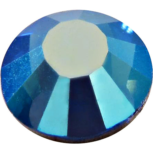 360  Sapphire AB -  2058 Swarovski SS30 Glue On Flat Backs - BeadPrism