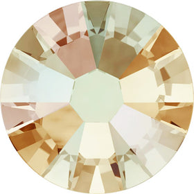 1440  SILK AB -  2028 Swarovski SS16 Glue On Flat Backs - BeadPrism
