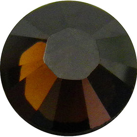 1440  Smoked Topaz Satin - 2028 Swarovski SS9 Glue On Flat Backs - BeadPrism