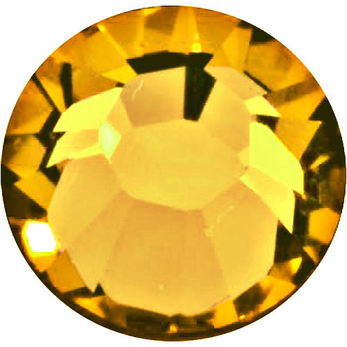 Swarovski 2088 Foiled Flatbacks SS12 Sunflower No Hotfix Rhinestones, Choose Quantity - BeadPrism