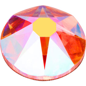 Swarovski 2028 Foiled Flatbacks SS12 SUN AB No Hotfix Rhinestones, Choose Quantity - BeadPrism