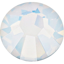 Swarovski 2058 Foiled Flatbacks SS9 White Opal No Hotfix Rhinestones, Choose Quantity - BeadPrism