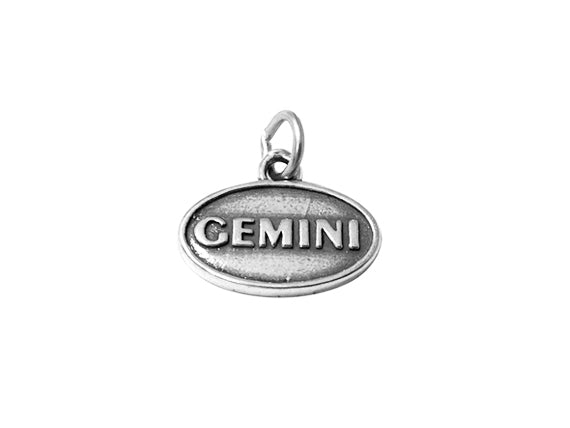 Zodiac Charms .925 Sterling Silver 14mm Horoscope Zodiac Signs Charms/Pendants - BeadPrism