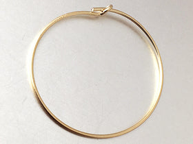 4 Pc Beading Hoops 25mm, 14k Gold-Filled Findings, Gold Hoop Earrings - GF160-4P - BeadPrism