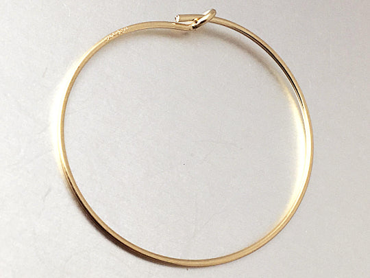 4 Pc Beading Hoops 25mm, 14k Gold-Filled Findings, Gold Hoop Earrings - GF160-4P - BeadPrism