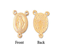 Load image into Gallery viewer, Gold-Filled Virgin Mary Charm - BeadPrism