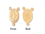 Gold-Filled Virgin Mary Charm