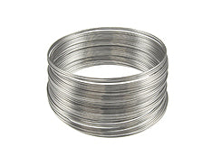 1 Ounce - Beadalon Stainless Steel Large Bracelet Memory Wire - BeadPrism