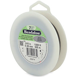 1000 Feet - Beadalon 7 Strand Wire .015 inch Bright - BeadPrism