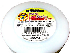 300 Feet - Beadalon 7 Strand Wire .020 inch Bright - BeadPrism