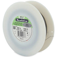Load image into Gallery viewer, 1000 Feet - BRIGHT - Beadalon Bead Stringing Wire, 7, 19, 49 Strand Wire, 1000 Feet Length, Bright Color