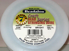 Load image into Gallery viewer, 300 Feet - Beadalon 7 Strand Wire .024 inch Bright - BeadPrism