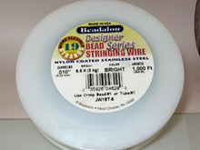 Load image into Gallery viewer, 1000 Feet - Beadalon 19 Strand Wire .010 inch Bright - BeadPrism
