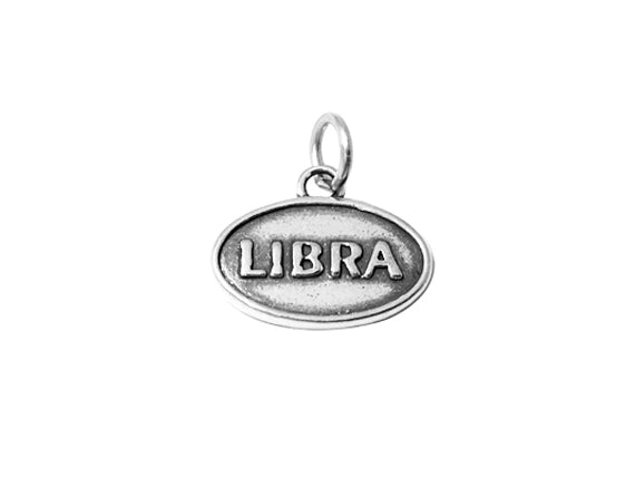Zodiac Charms .925 Sterling Silver 14mm Horoscope Zodiac Signs Charms/Pendants - BeadPrism